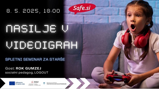 Spletni seminar Nasilje v videoigrah