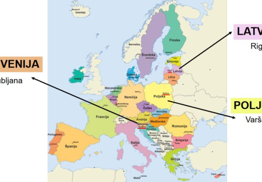 Obiskali smo Poljsko in Latvijo - kar iz razreda1